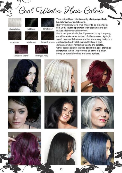 Winter Palette Hair Color