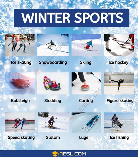 Description of Winter Sports