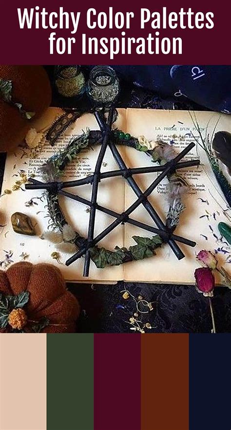 Witchy Aesthetic Color Inspiration