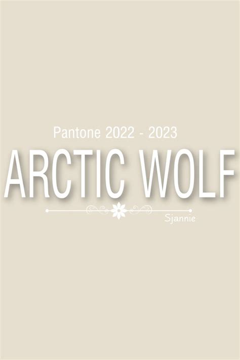 Arctic Wolf Color Palette