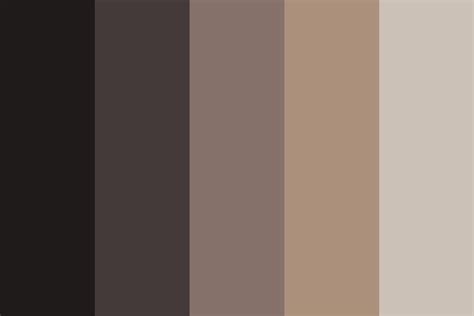 Brown Wolf Color Palette