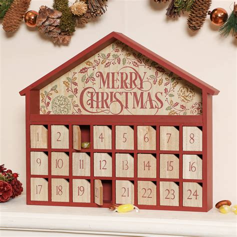 Wooden Advent Calendar Ideas