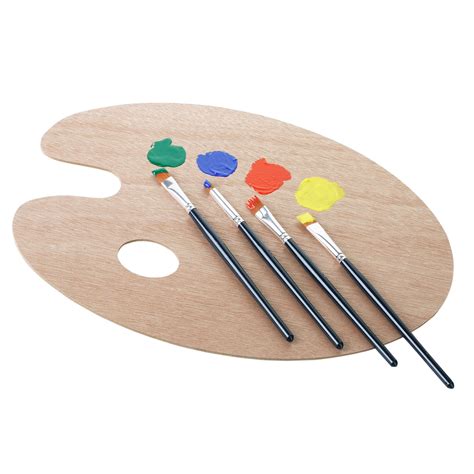 Wooden Paint Palette for Artists