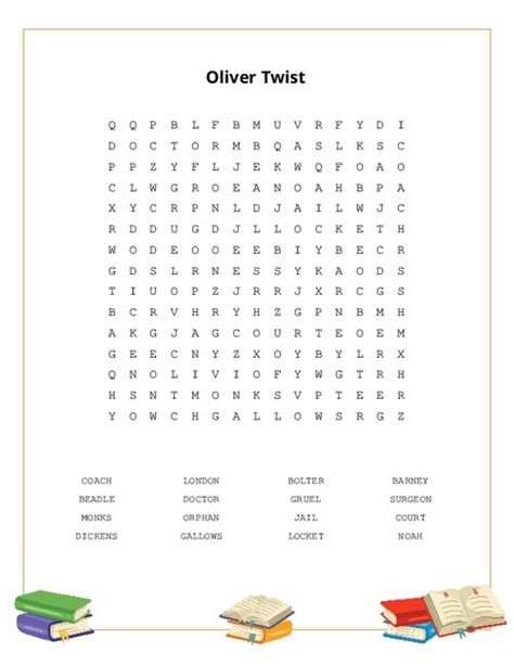 Word Find Puzzle with a Twist