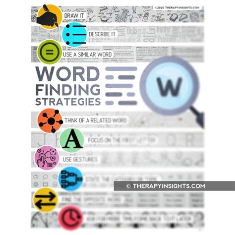 Word find strategies