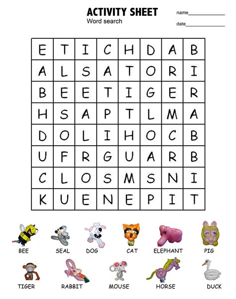 Word Finds for Kids