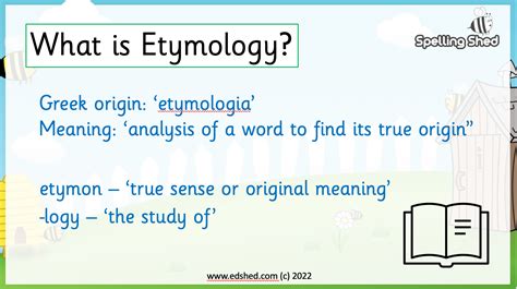 Word Formation and Etymology