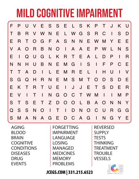 Word Search Puzzle for Cognitive Development