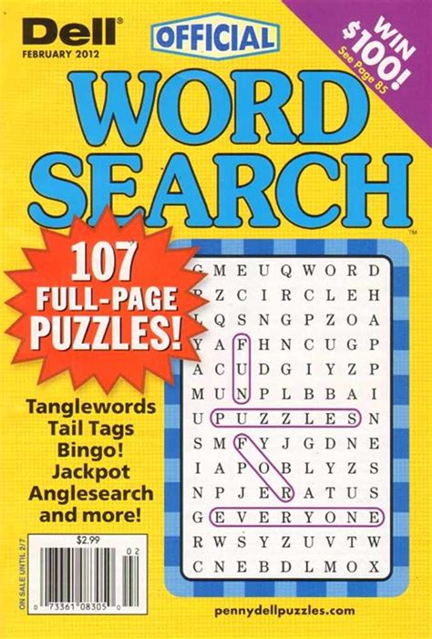 Word Search Puzzle Magazines