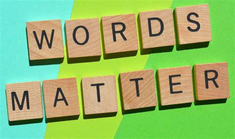 Words Matter