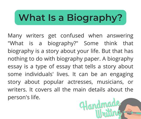 writing biography image