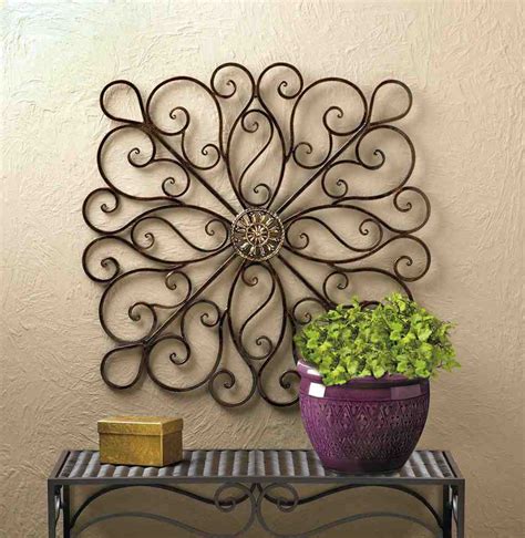 Wrought Iron Accent Wall