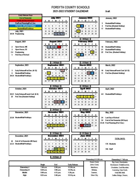 WSFC Schools Calendar Image 7