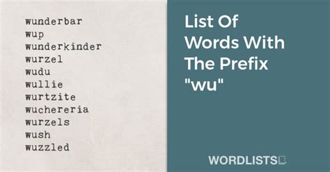 Wu Words Image