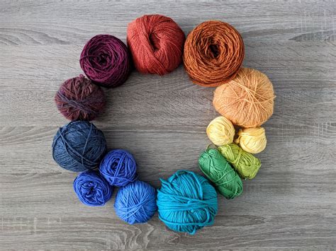 Monochromatic Yarn Color Palette