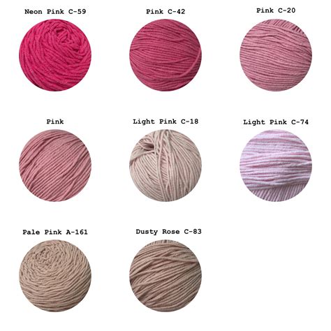 Neutral Yarn Color Palette