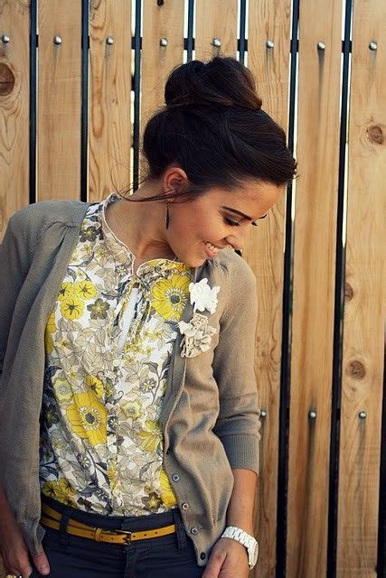 Yellow and Gray Fashion Trends