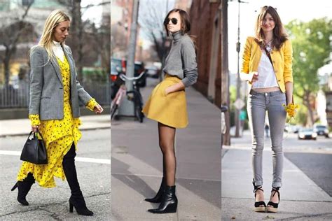 Yellow and Gray Fashion Design Example