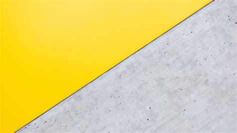 Yellow gray minimalist design example