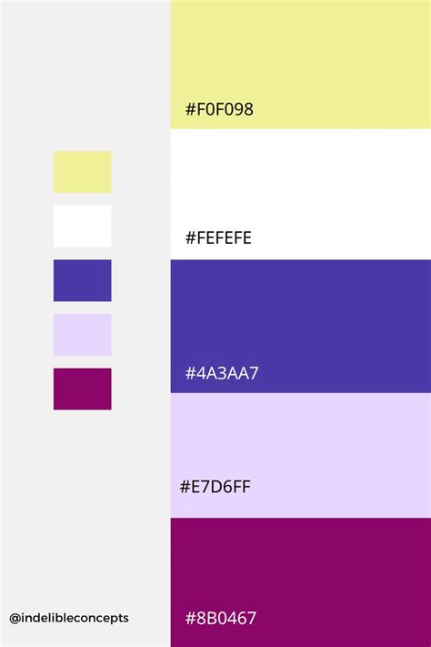 Yellow and Purple Color Combinations