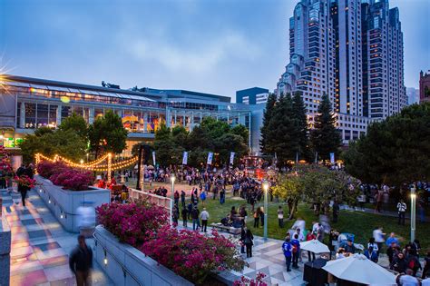 A photo of an event at Yerba Buena Gardens