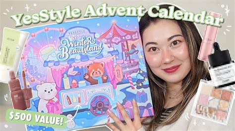 Yesstyle Advent Calendar Unboxing