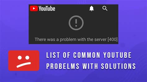 YouTube Loading Issues