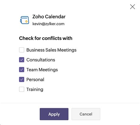 Description of Zoho Calendar Troubleshooting